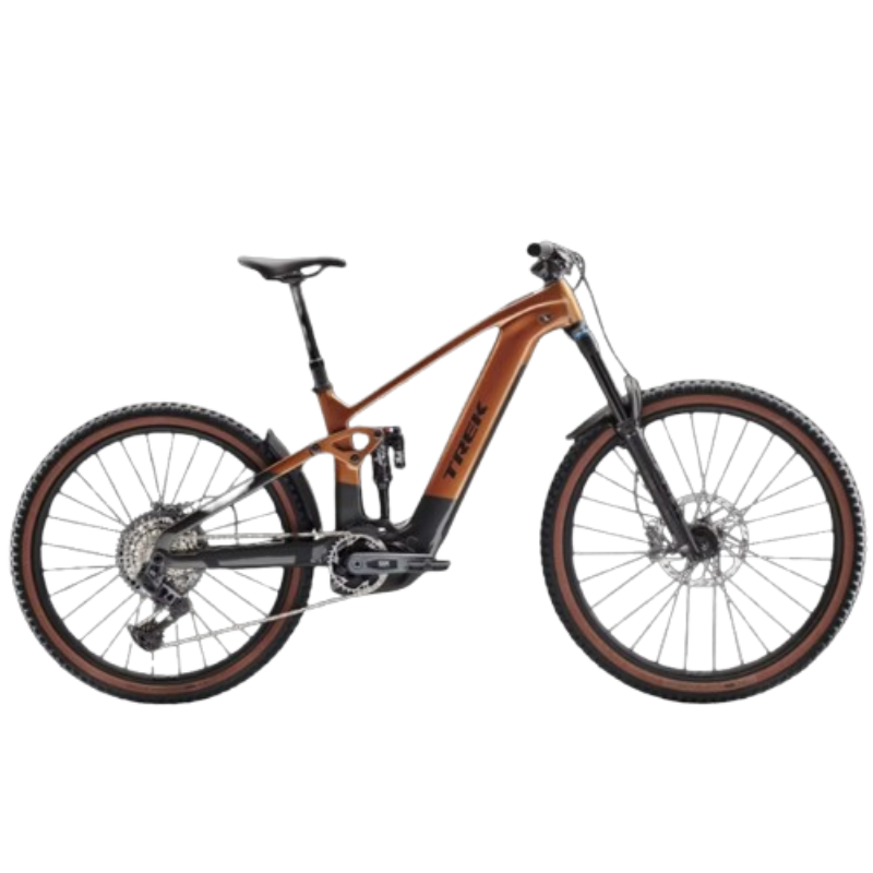 VTT Électrique Enduro Carbone Trek Rail+ 9.8 GX AXS T-Type (Bosch 800Wh)